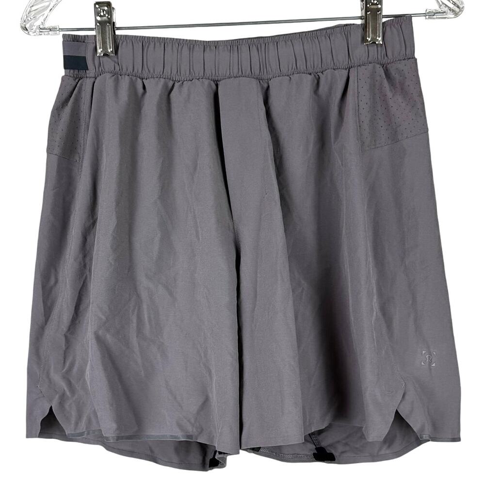 Lululemon Surge Lined Short 6" Peri Purple Men's Size Small Excellent Condition